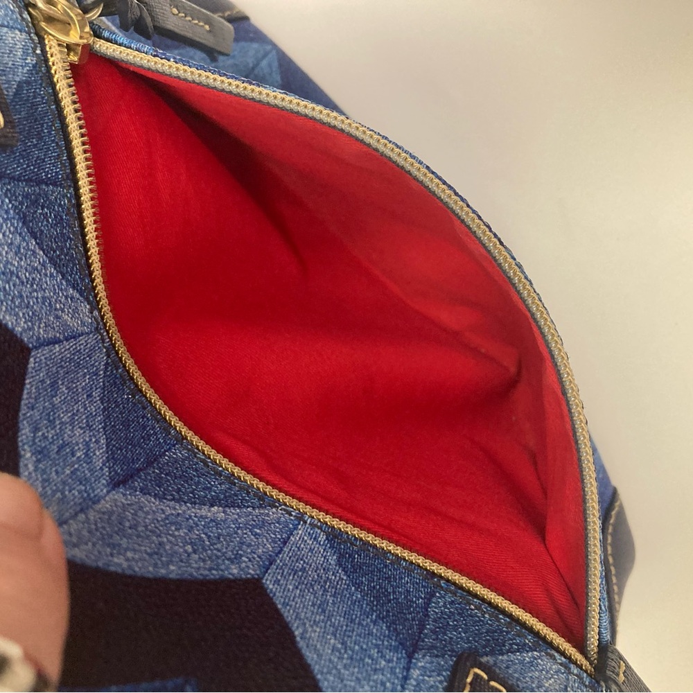 Dooney & Bourke blue purse - Picture 6 of 14